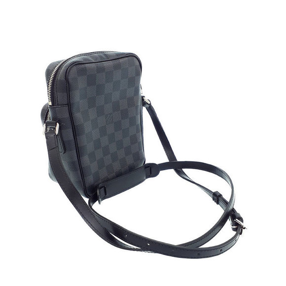 Louis Vuitton Damier Graphite Rem Shoulder Bag - Picture 2 of 9
